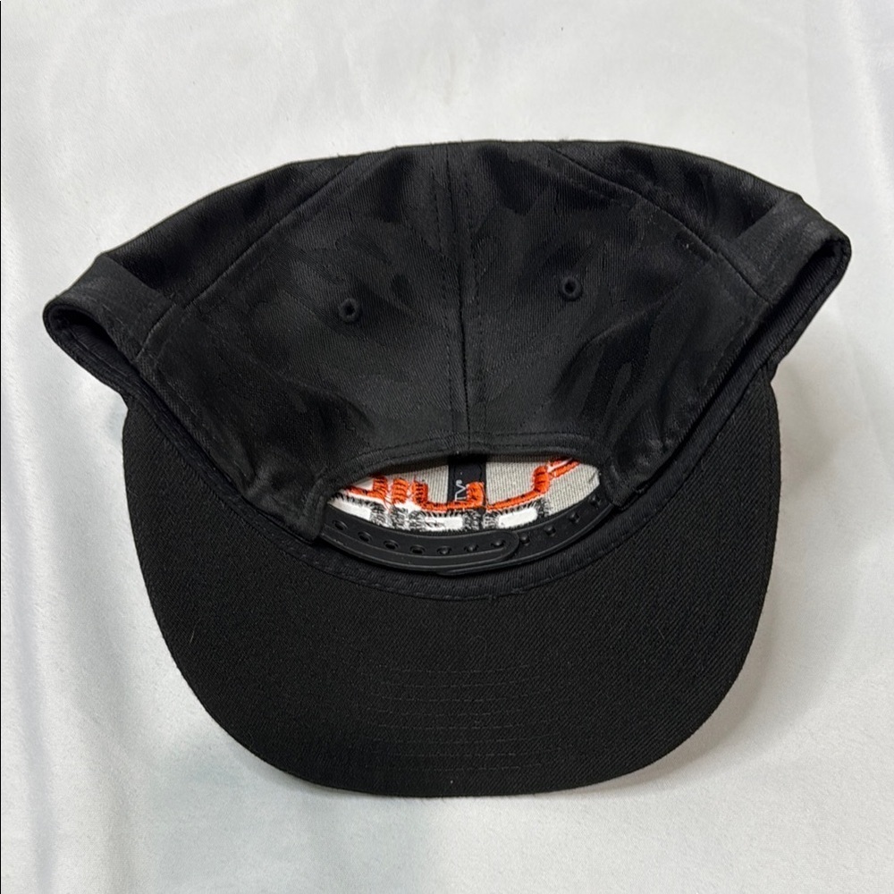 Fluid Logic Black Camo Racing Cap with Orange & Silver Logo, NEW! - Picture 6 of 16